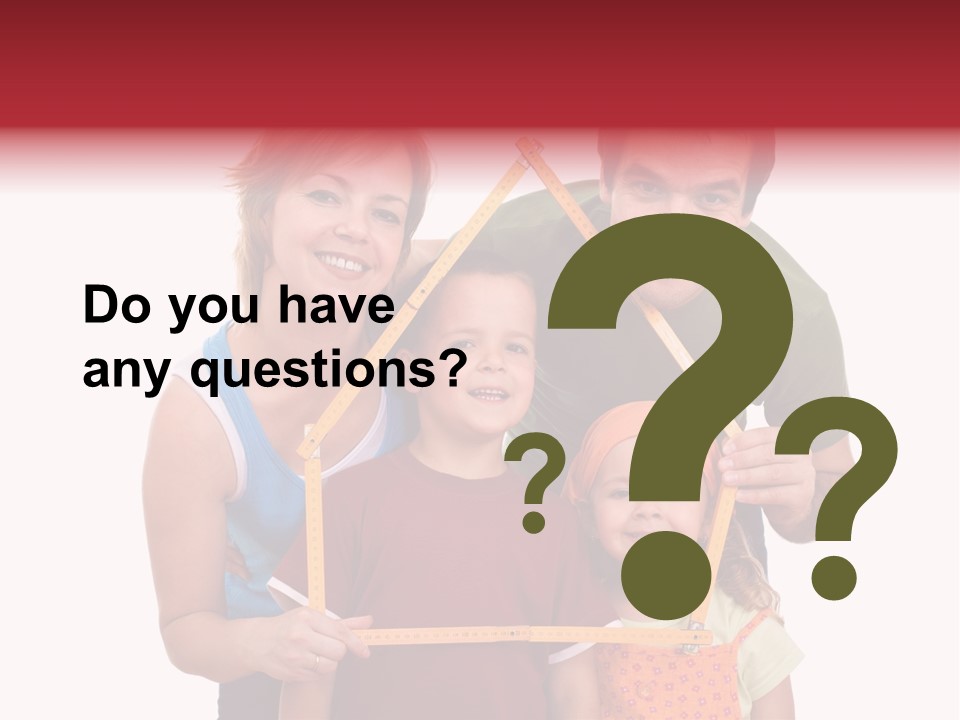 Man Family Happiness PowerPoint Template