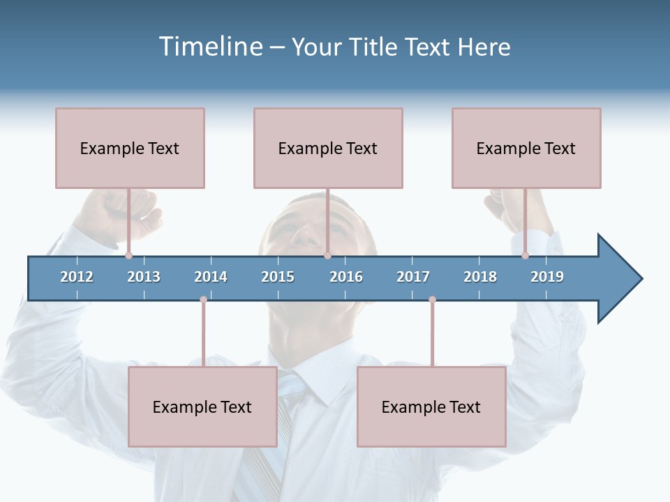 Car Motorway Line PowerPoint Template