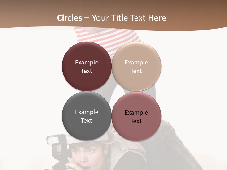 Two Female Take PowerPoint Template