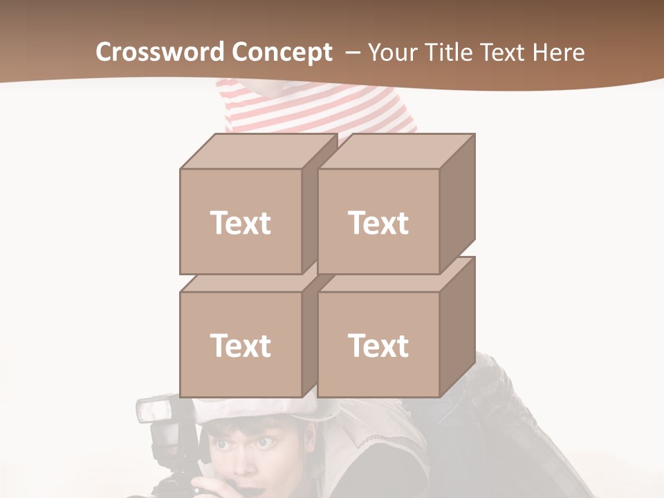 Two Female Take PowerPoint Template