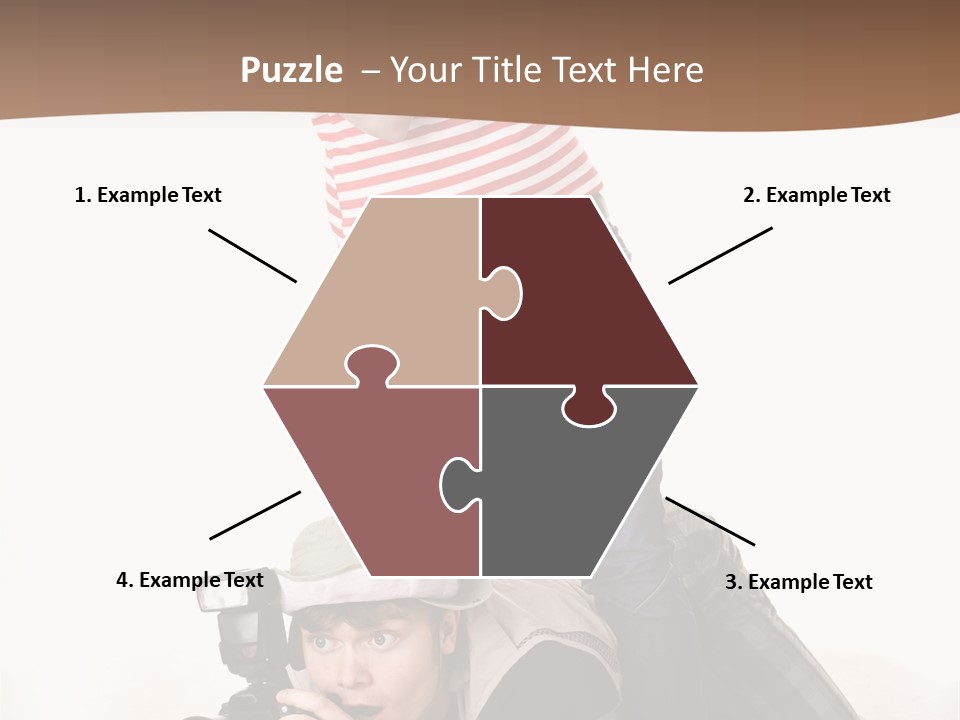 Two Female Take PowerPoint Template