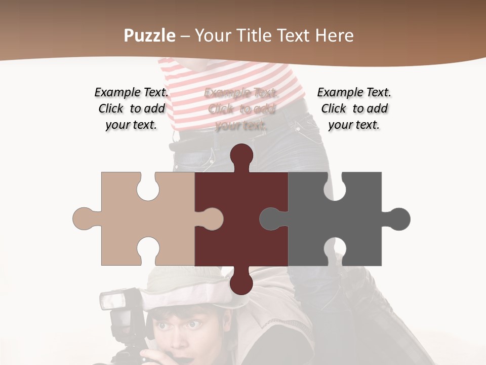 Two Female Take PowerPoint Template