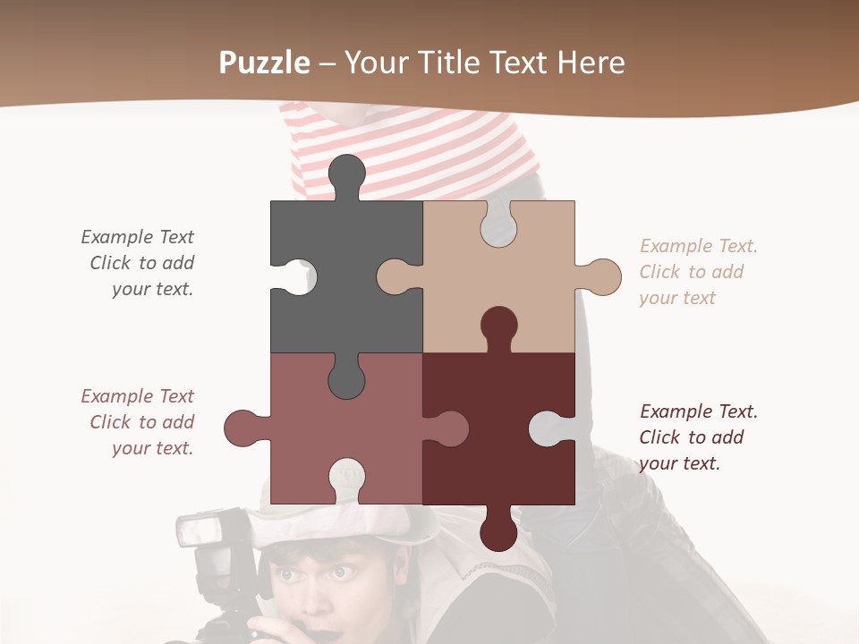 Two Female Take PowerPoint Template