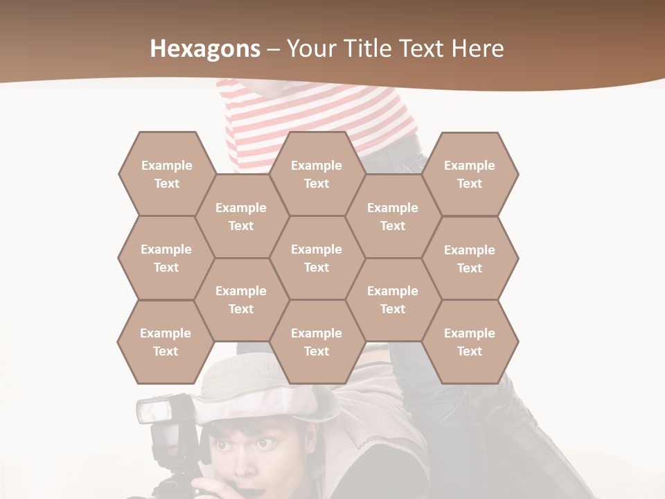 Two Female Take PowerPoint Template