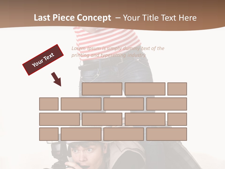 Two Female Take PowerPoint Template