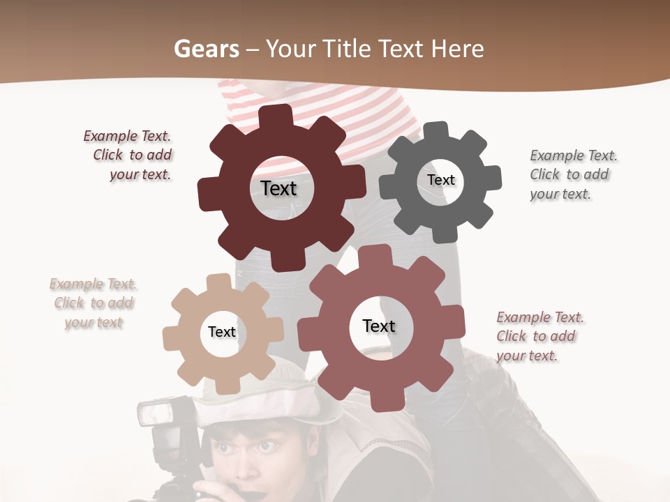 Two Female Take PowerPoint Template