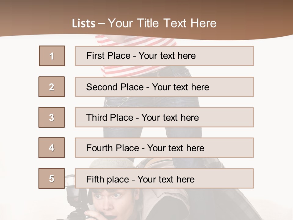 Two Female Take PowerPoint Template