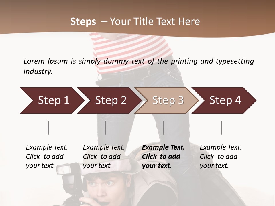 Two Female Take PowerPoint Template