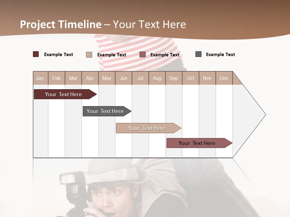 Two Female Take PowerPoint Template