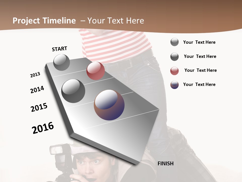 Two Female Take PowerPoint Template