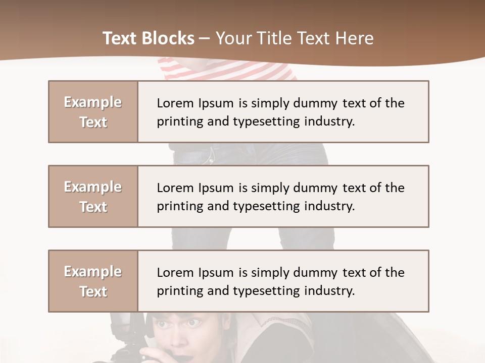 Two Female Take PowerPoint Template