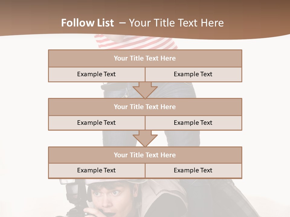 Two Female Take PowerPoint Template