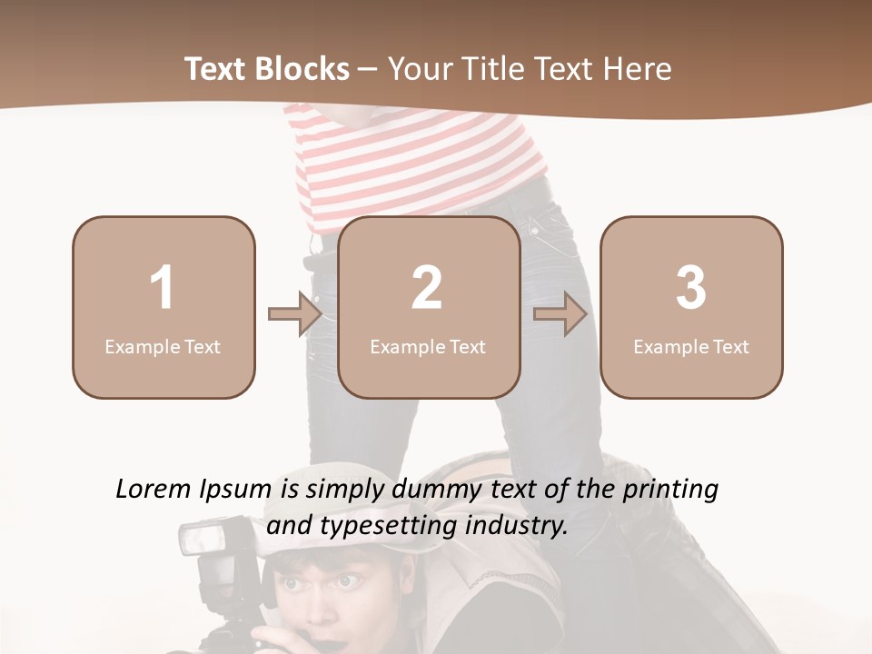 Two Female Take PowerPoint Template