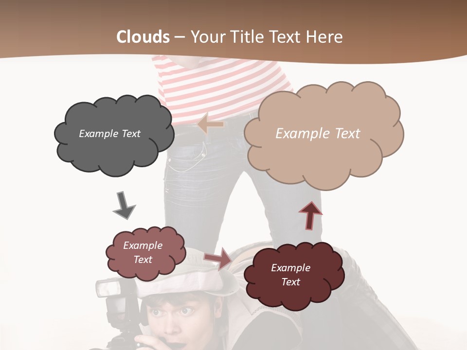 Two Female Take PowerPoint Template