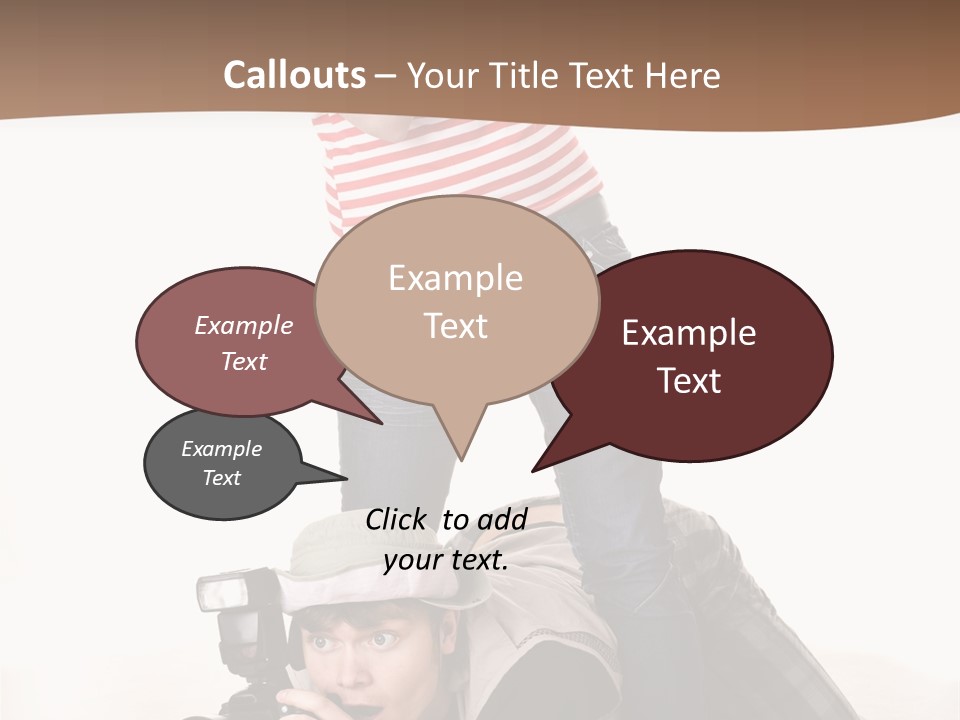 Two Female Take PowerPoint Template