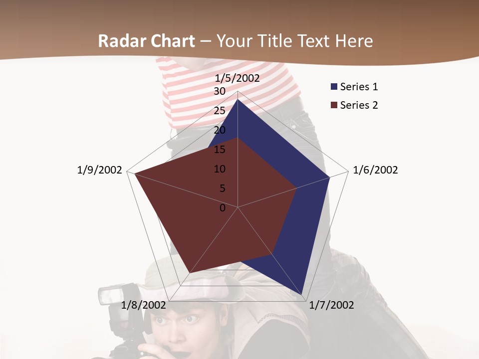 Two Female Take PowerPoint Template