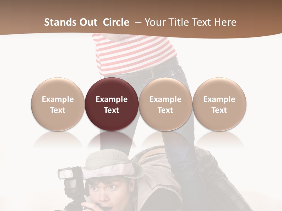 Two Female Take PowerPoint Template