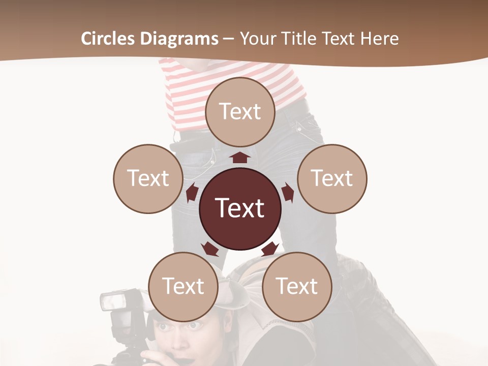 Two Female Take PowerPoint Template