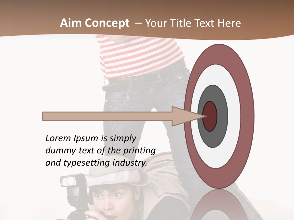 Two Female Take PowerPoint Template