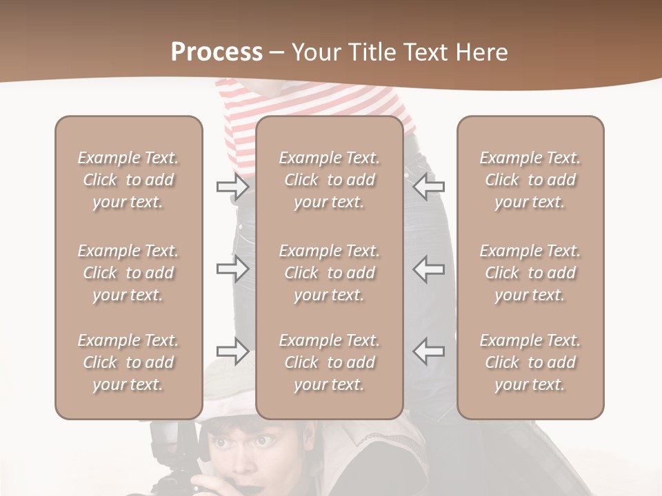 Two Female Take PowerPoint Template