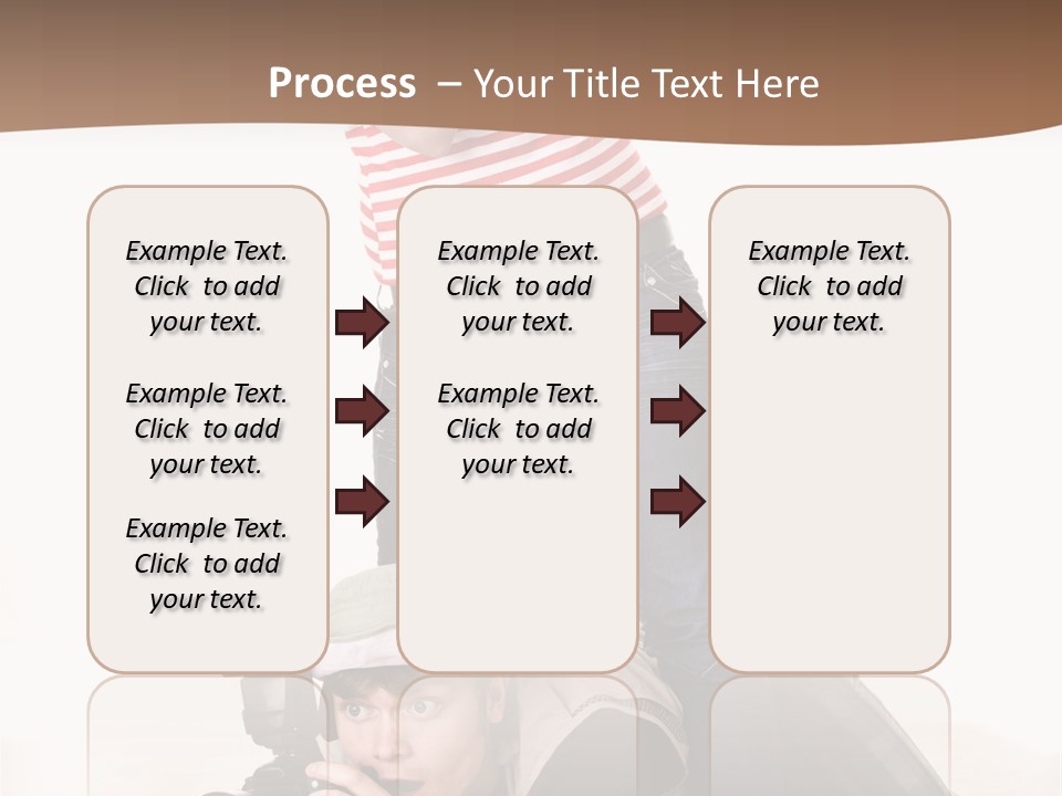 Two Female Take PowerPoint Template