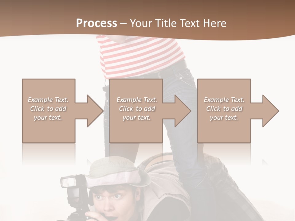 Two Female Take PowerPoint Template