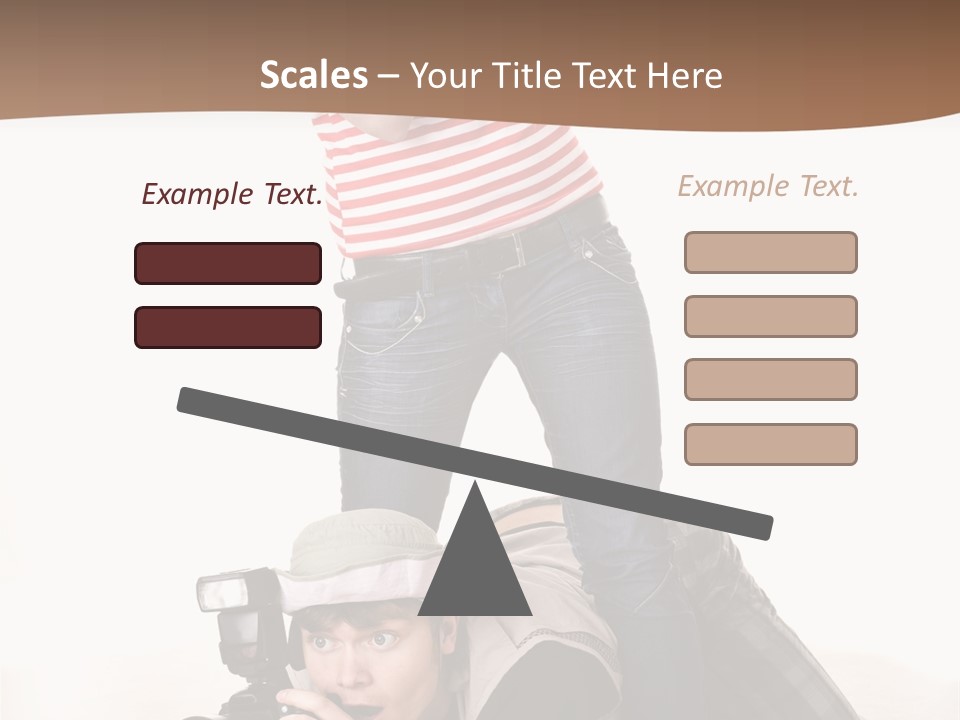 Two Female Take PowerPoint Template