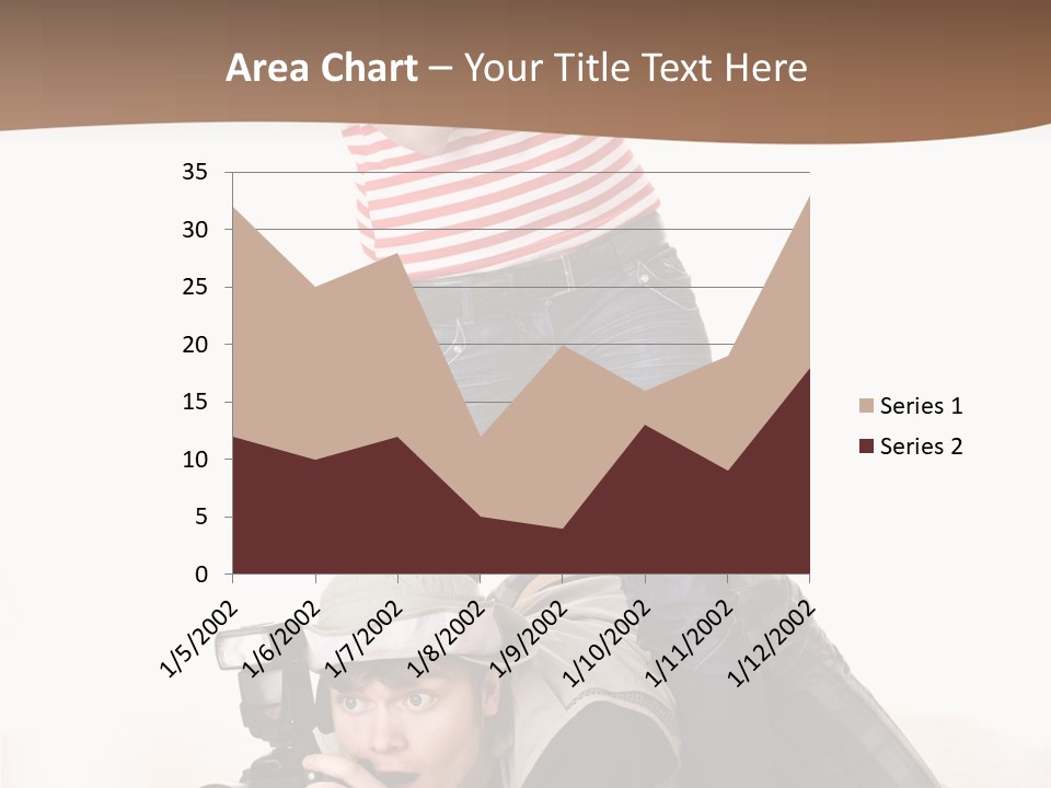 Two Female Take PowerPoint Template