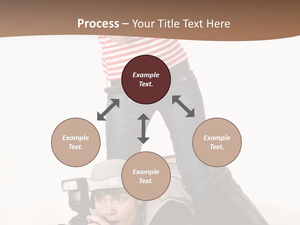 Two Female Take PowerPoint Template