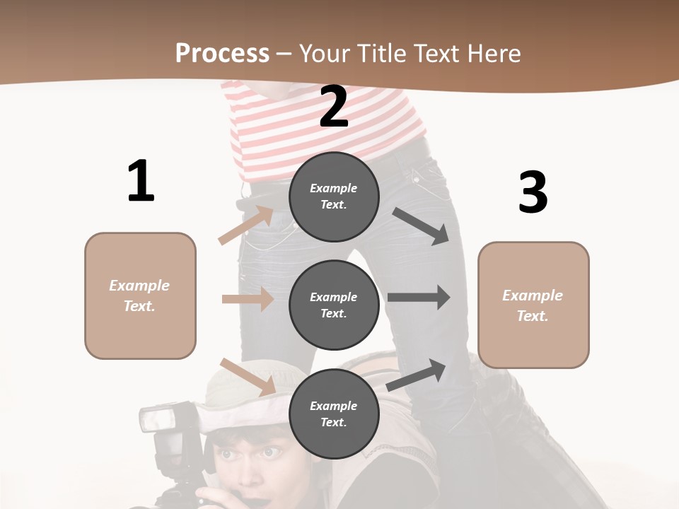Two Female Take PowerPoint Template