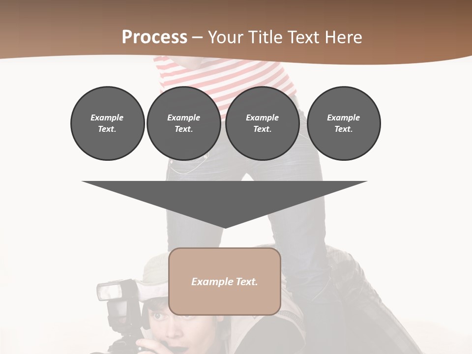 Two Female Take PowerPoint Template