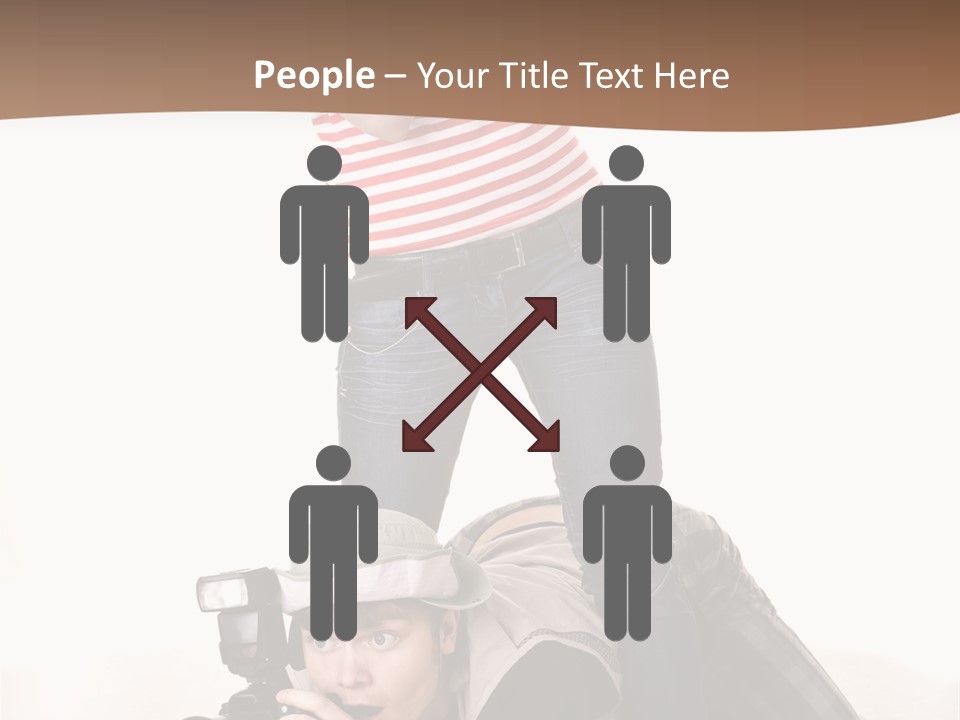 Two Female Take PowerPoint Template