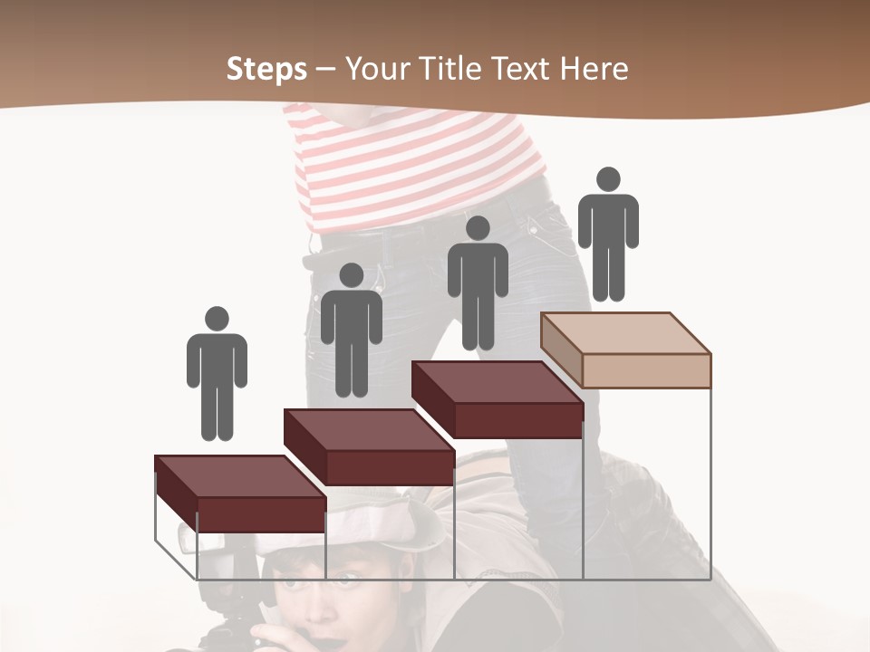 Two Female Take PowerPoint Template