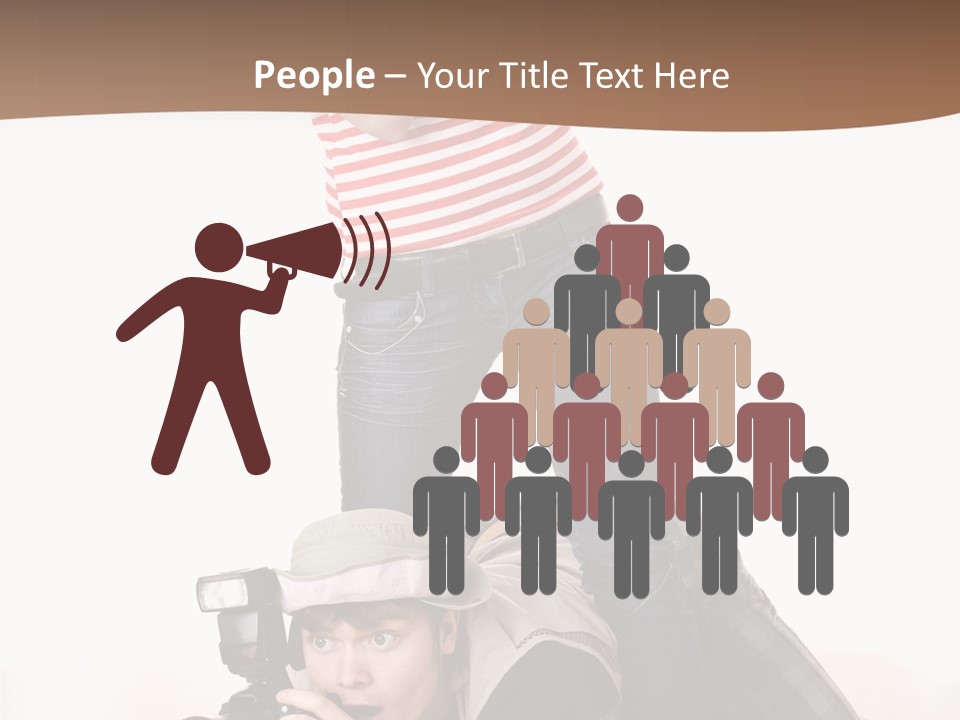 Two Female Take PowerPoint Template