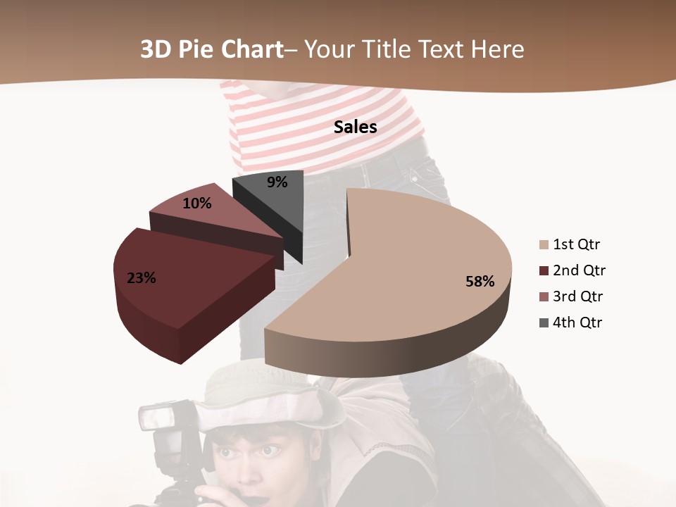 Two Female Take PowerPoint Template