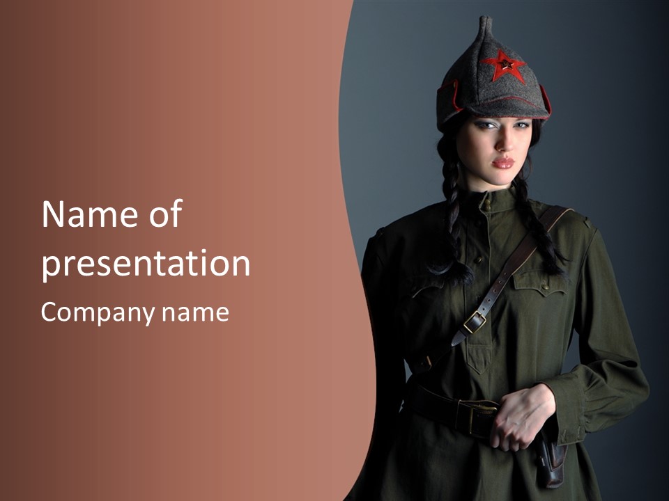 Symbol Star Fashion PowerPoint Template