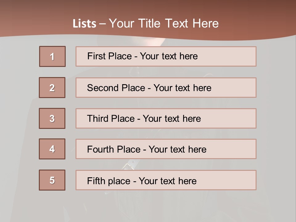 Symbol Star Fashion PowerPoint Template