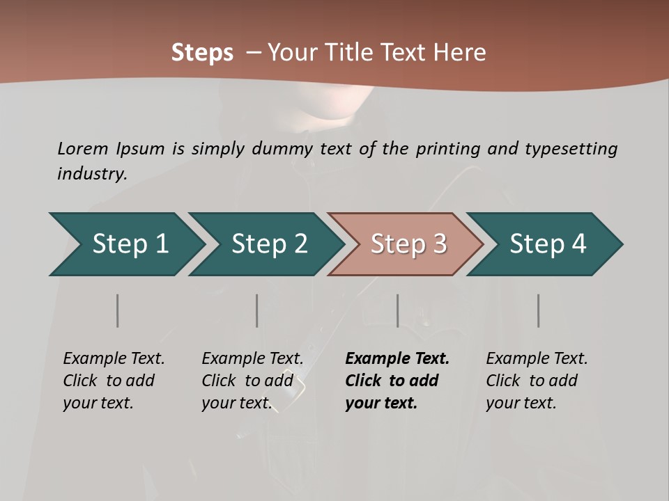 Symbol Star Fashion PowerPoint Template