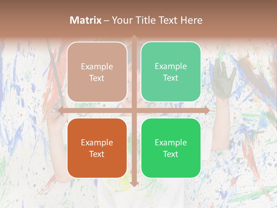 Happy Paint Workshop PowerPoint Template