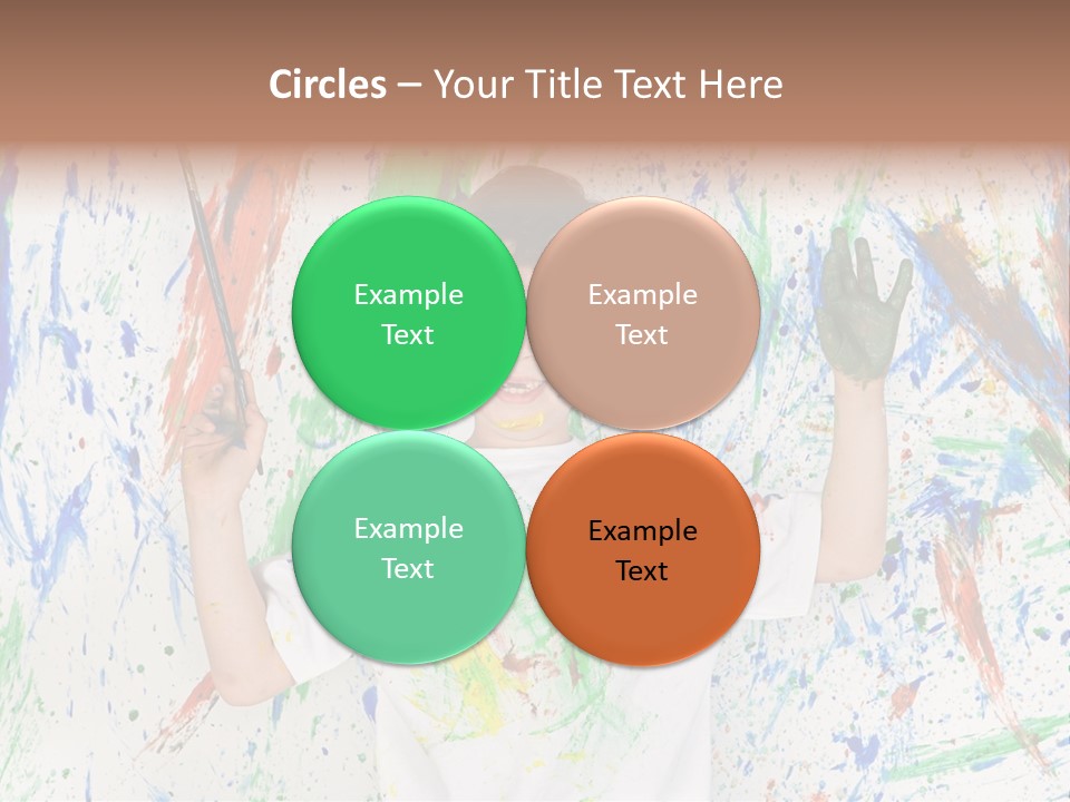 Happy Paint Workshop PowerPoint Template