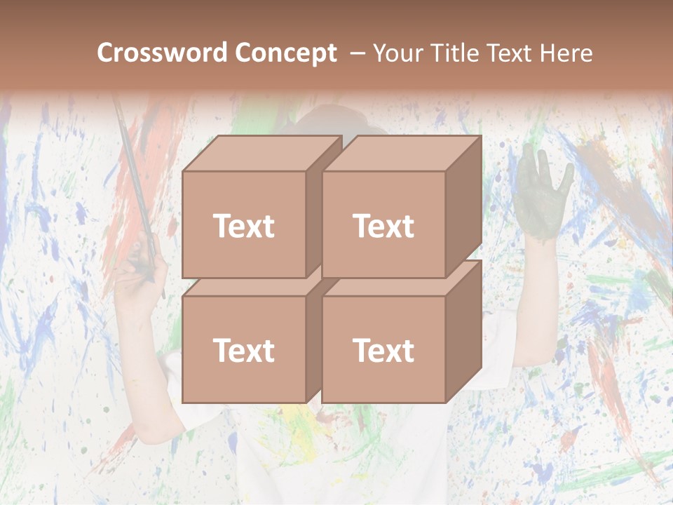 Happy Paint Workshop PowerPoint Template
