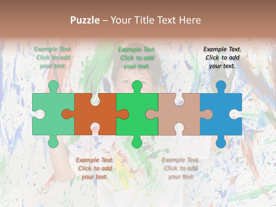 Happy Paint Workshop PowerPoint Template