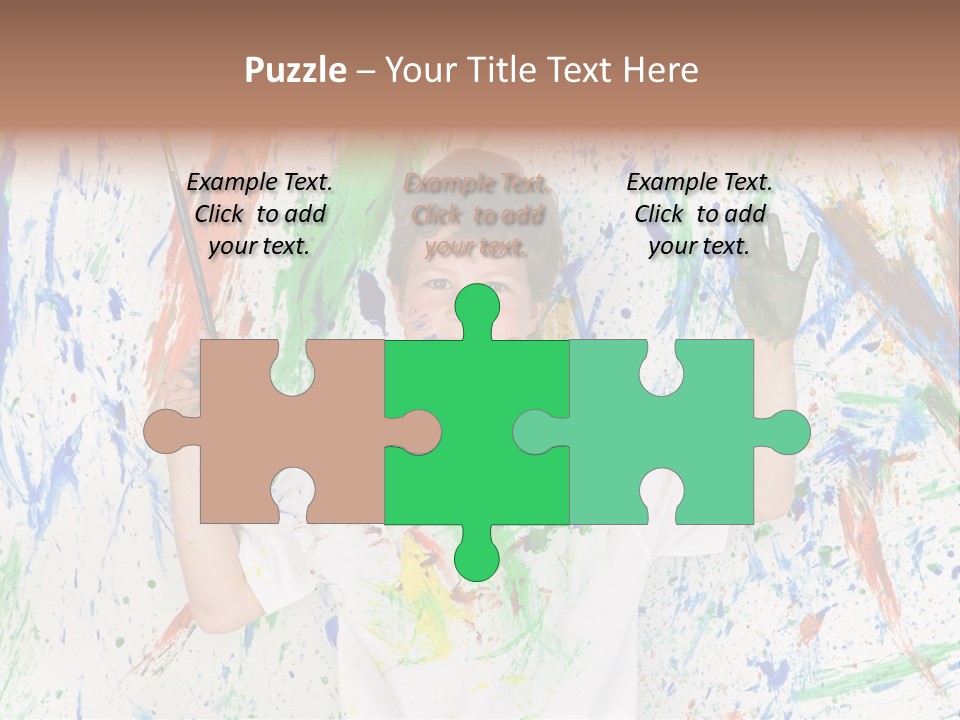 Happy Paint Workshop PowerPoint Template