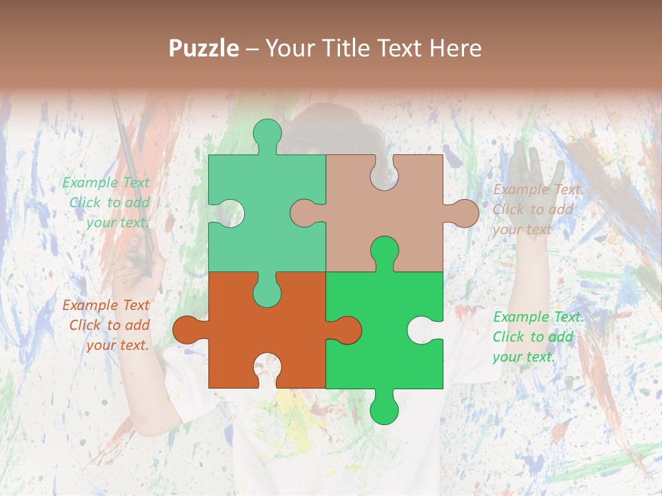 Happy Paint Workshop PowerPoint Template