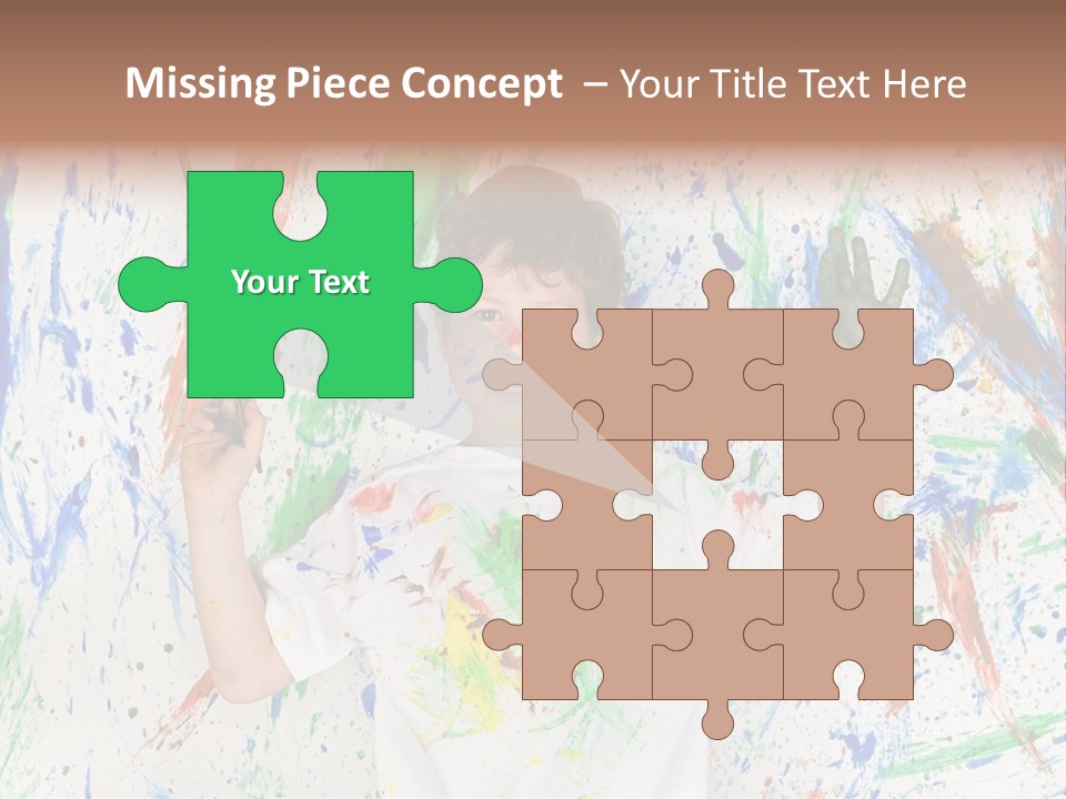 Happy Paint Workshop PowerPoint Template