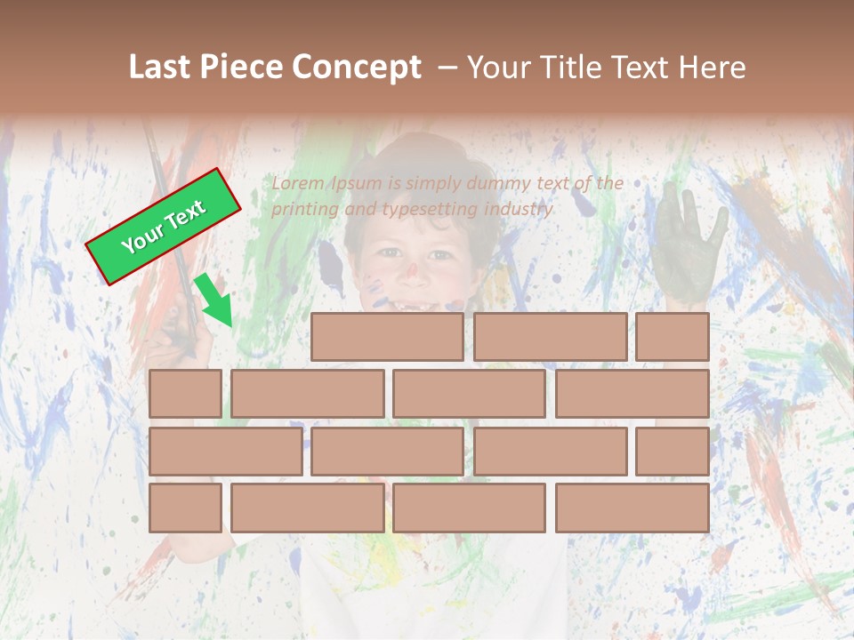 Happy Paint Workshop PowerPoint Template