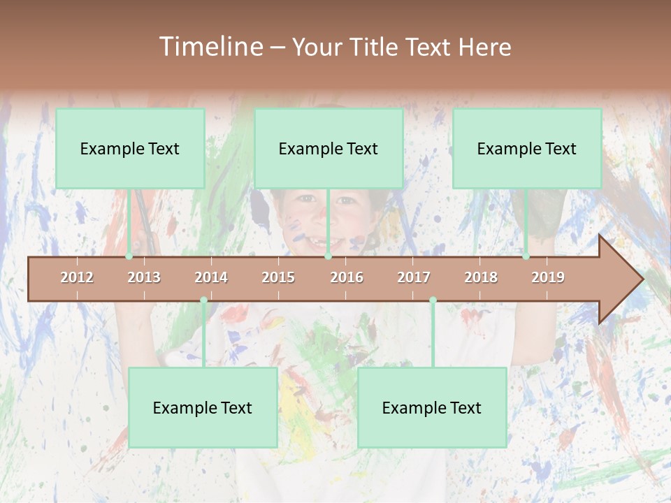 Happy Paint Workshop PowerPoint Template