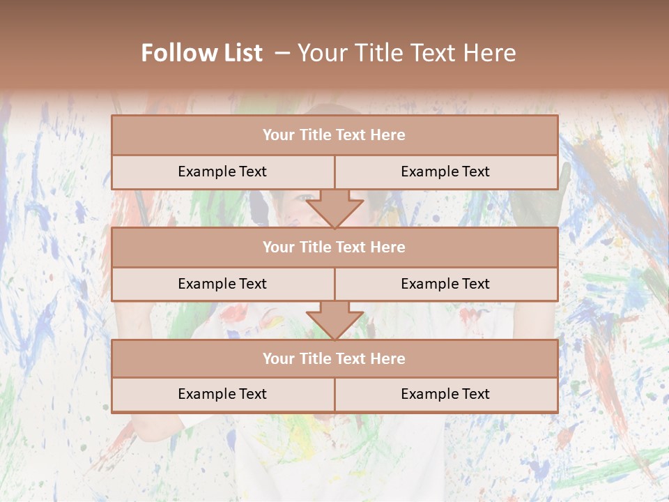 Happy Paint Workshop PowerPoint Template