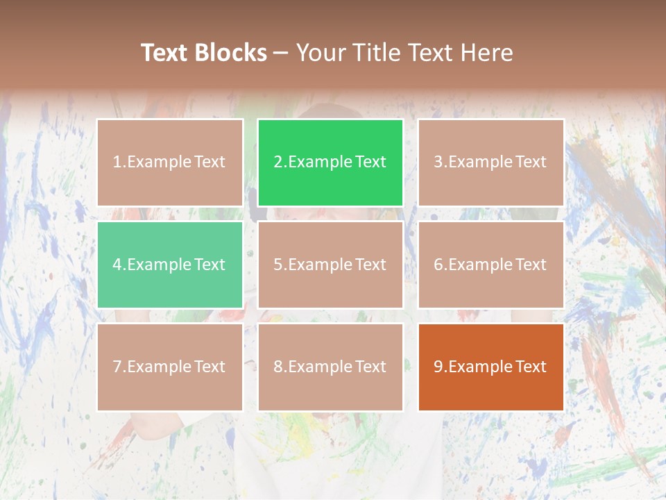 Happy Paint Workshop PowerPoint Template