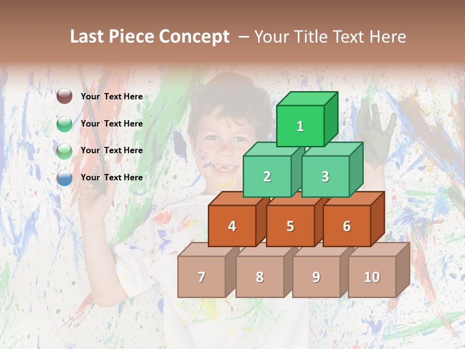 Happy Paint Workshop PowerPoint Template